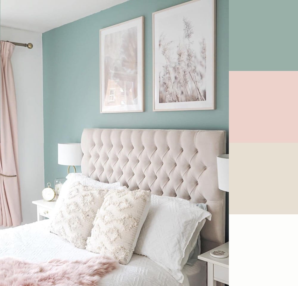 bedroom colour scheme